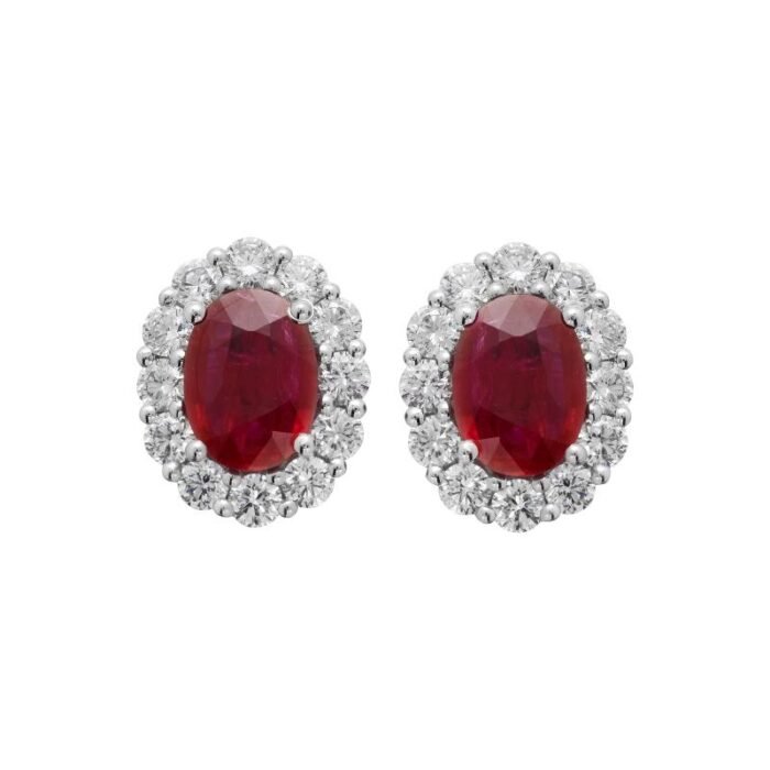Scarlet Halo Earrings